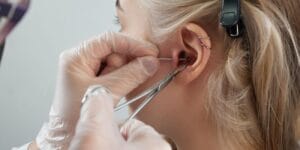 cartilage piercing healing and closure