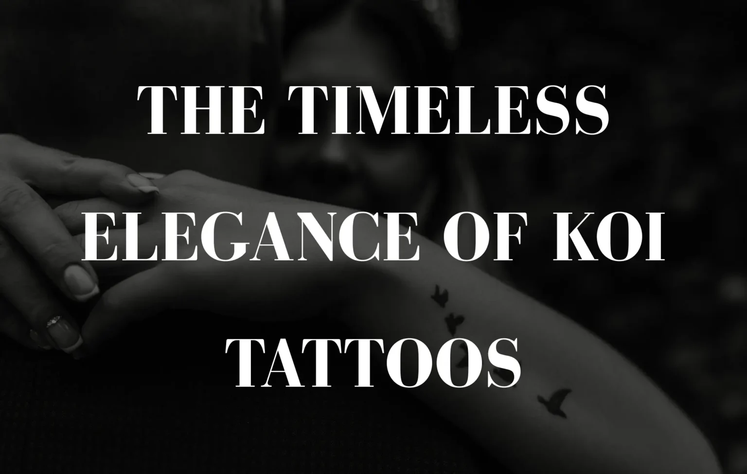 koi tattoos meaning