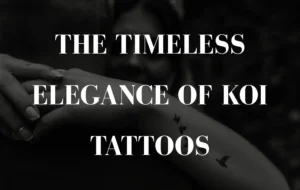 koi tattoos meaning