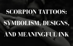 scorpio tattoo symbol