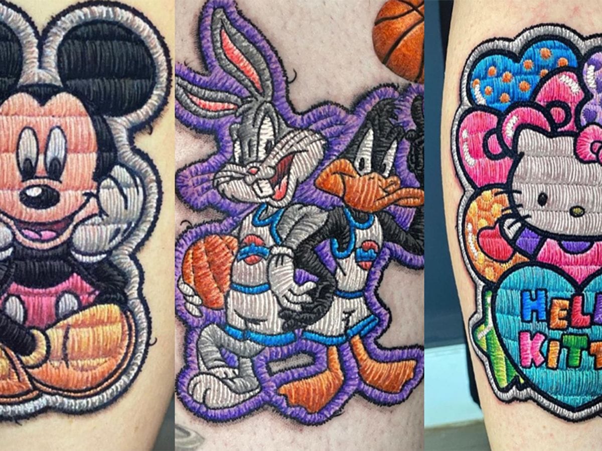 hungarian embroidery tattoo